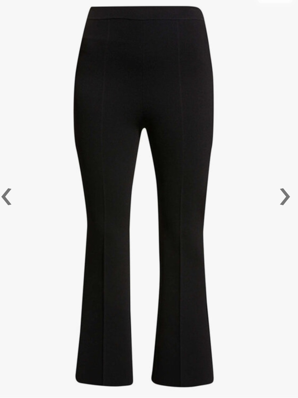 ALC Size S Black Flared Ponte Pants